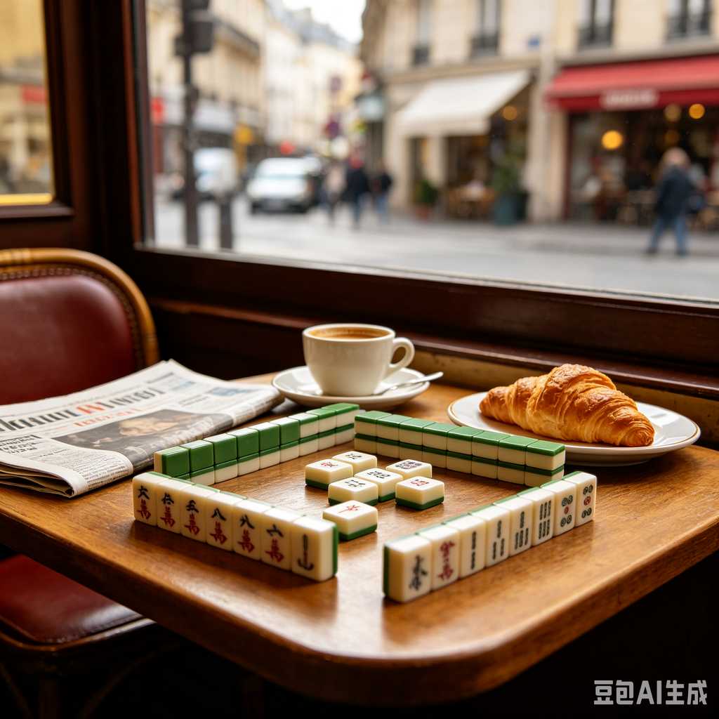 colored mahjong tile racks