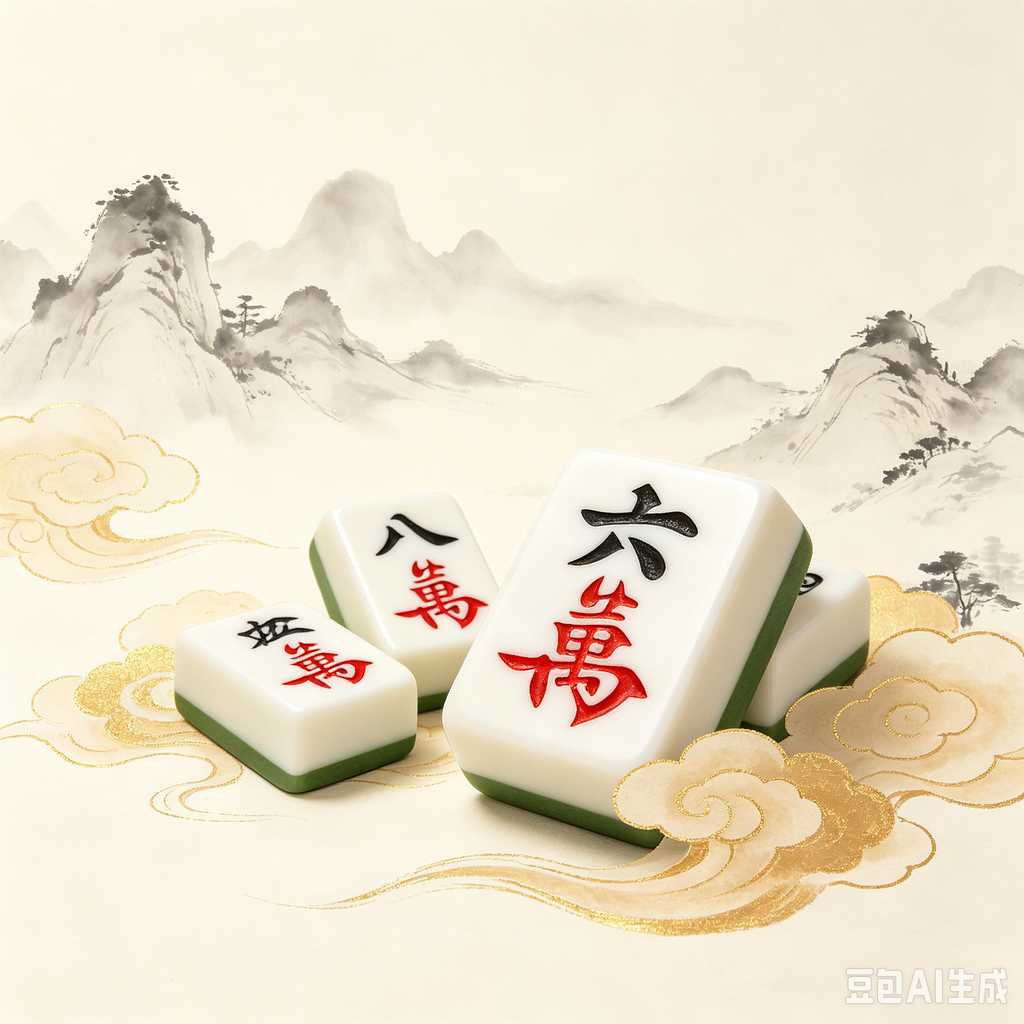 high grade gift box mahjong set