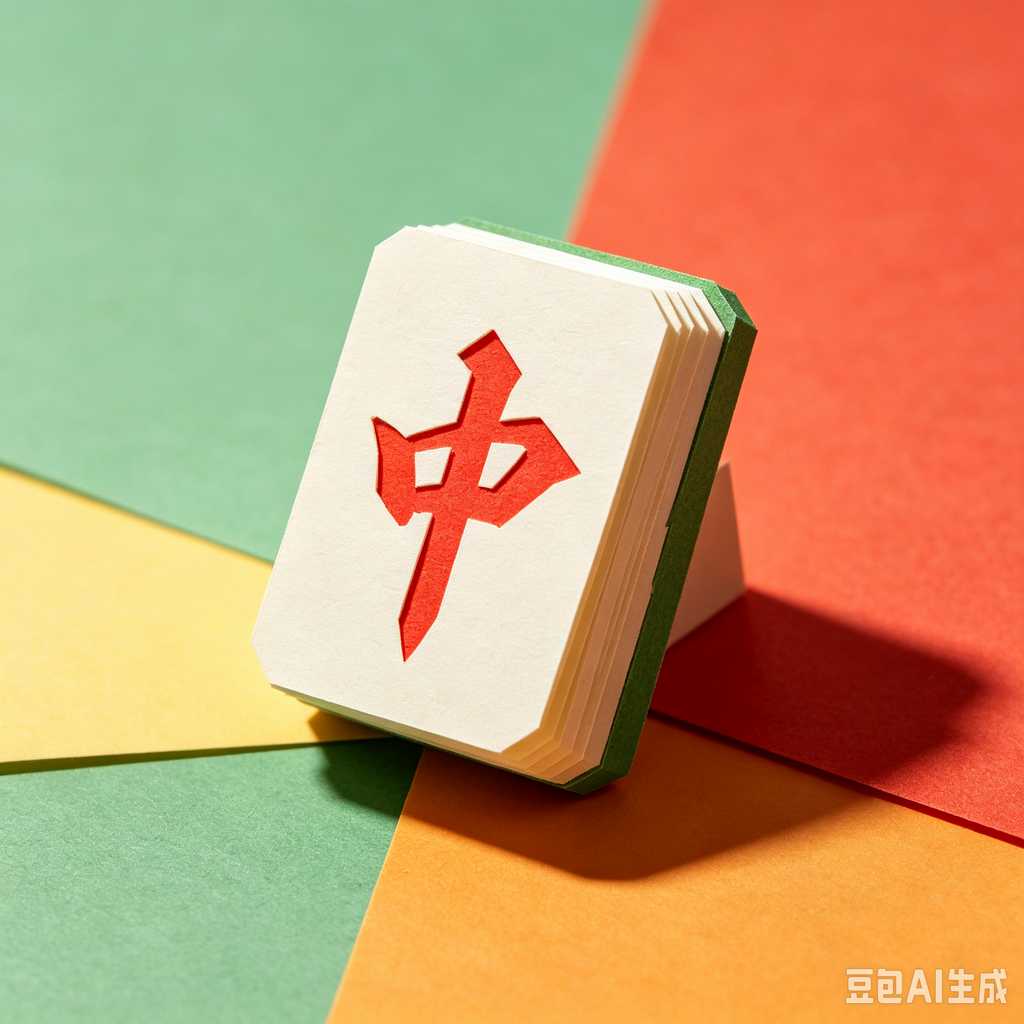 wear resistant print mahjong set